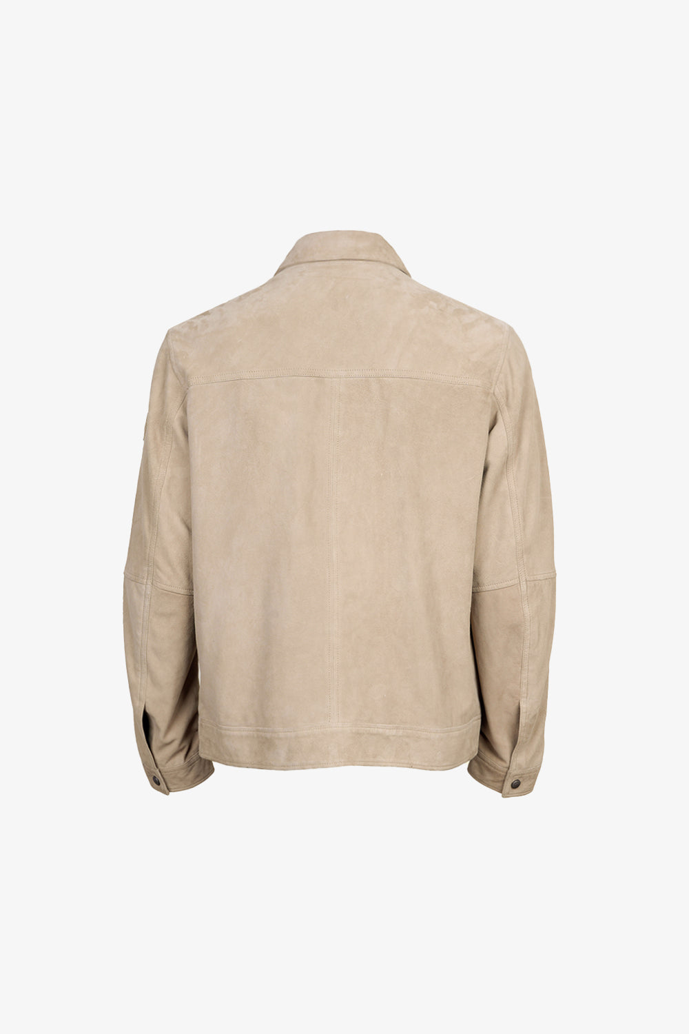 Suede Blouson Jacket