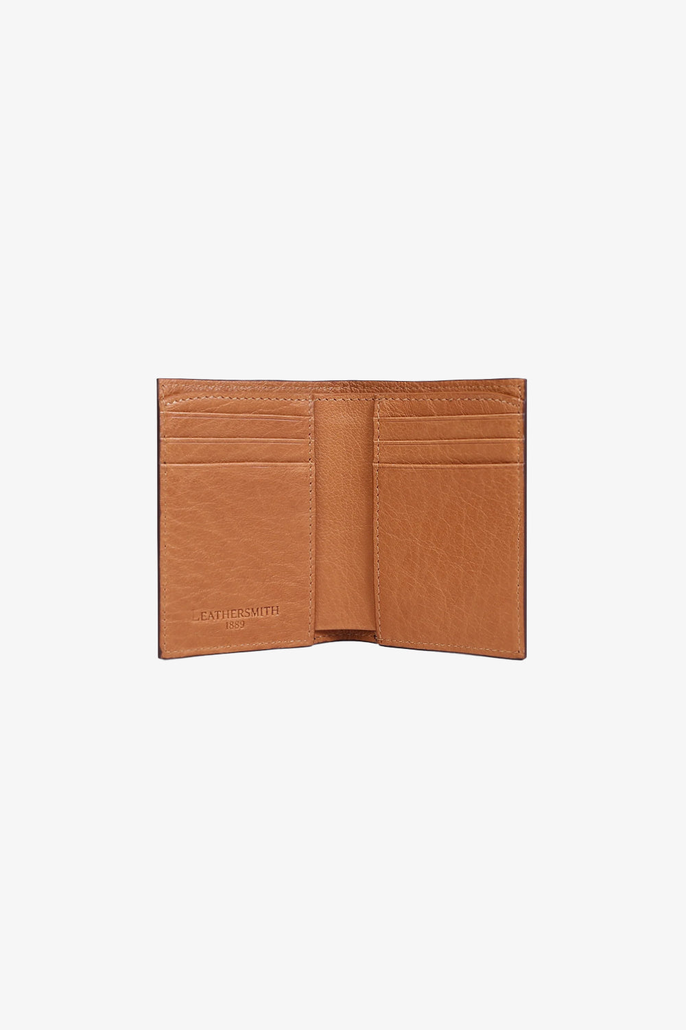 Vertical Bi-Fold Card Holder with Contrast