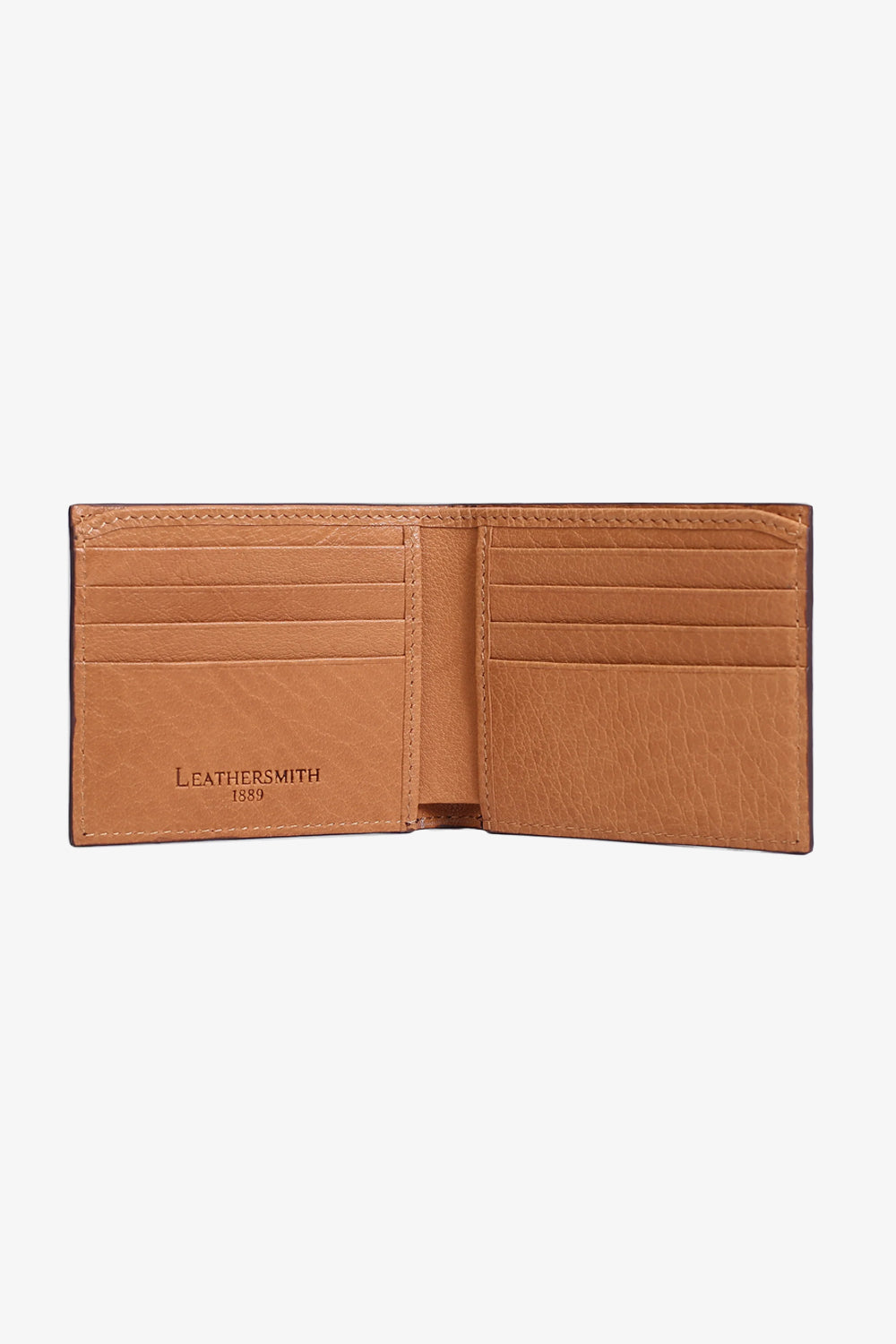 Slim Bi-Fold Wallet with Contrast