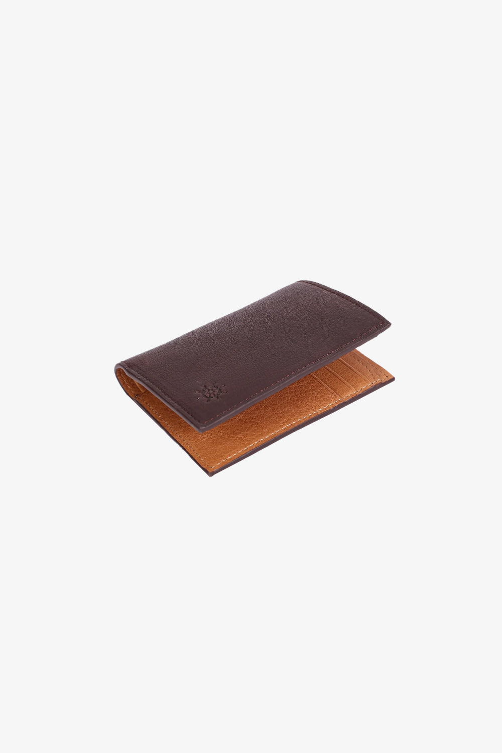 Vertical Bi-Fold Card Holder with Contrast