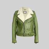 Fur Lined Biker Jacket