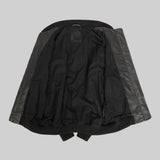 Oversized Bomber Jacket with Rub-off Effect